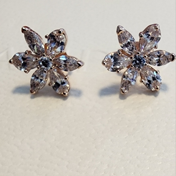 Pandora Sparkling Herbarium Cluster Stud Earrings - Picture 2 of 8